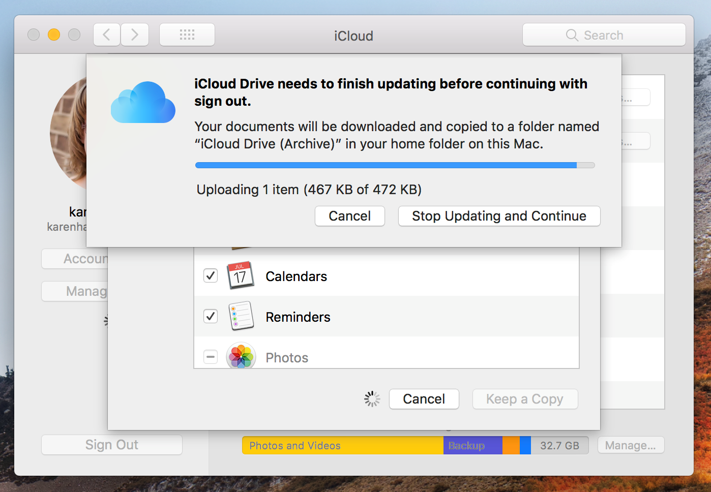 Deauthorise your iTunes account